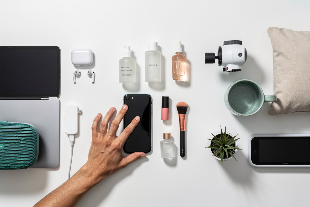 Homebliss featured product categories - electronics, beauty, home appliances for Saudi Arabia shopping